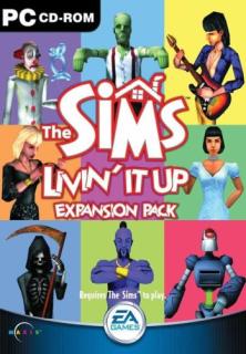 Caratula de Sims: Livin' It Up, The para PC