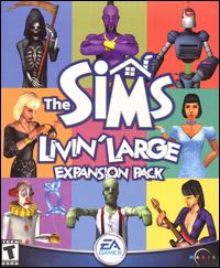 Caratula de Sims: Livin' Large Expansion Pack, The para PC