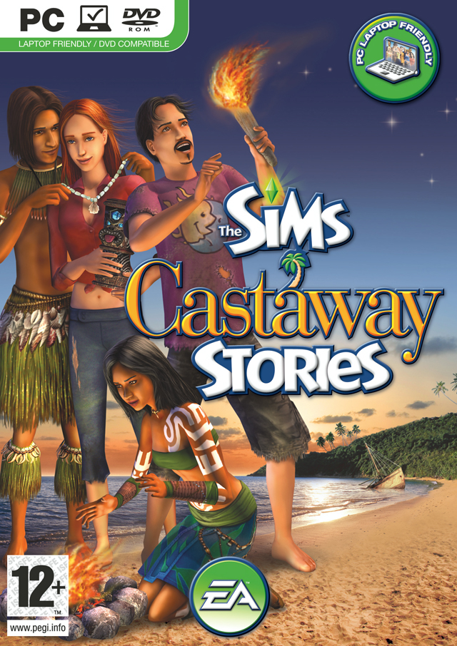 Caratula de Sims 2: Castaway, The (Naufragos) para PC