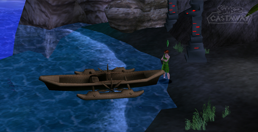 Pantallazo de Sims 2: Castaway, The (Naufragos) para PSP
