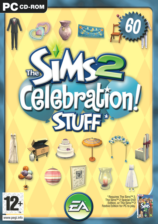 Caratula de Sims 2: Celebration! Stuff, The para PC