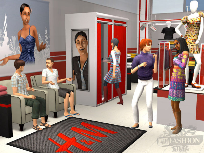 Pantallazo de Sims 2: H&M Fashion Stuff, The para PC