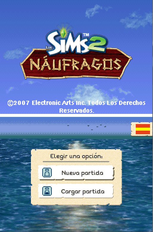 Pantallazo de Sims 2: Naufragos, Los para Nintendo DS
