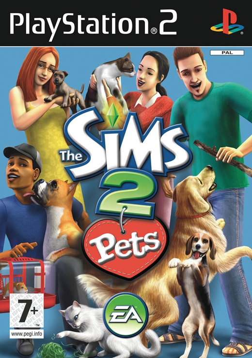 Caratula de Sims 2: Pets, The (Mascotas) para PlayStation 2