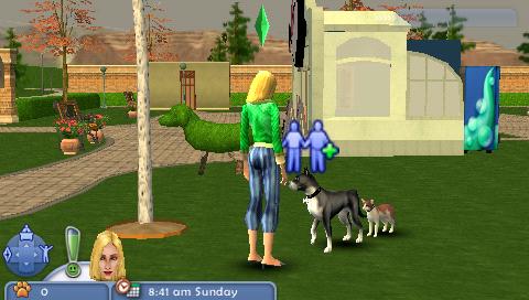 Pantallazo de Sims 2: Pets, The para PSP