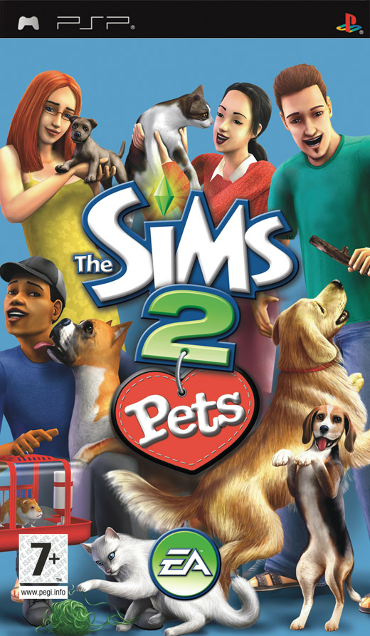 Caratula de Sims 2: Pets, The para PSP