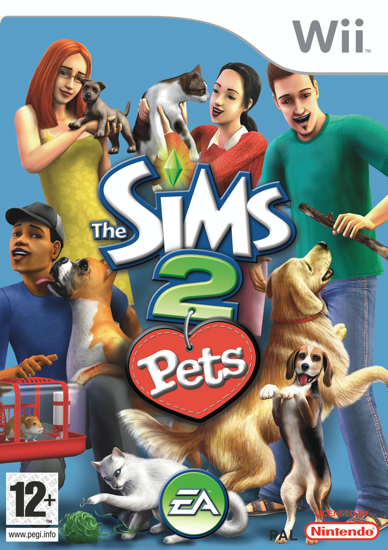 Caratula de Sims 2: Pets, The para Wii