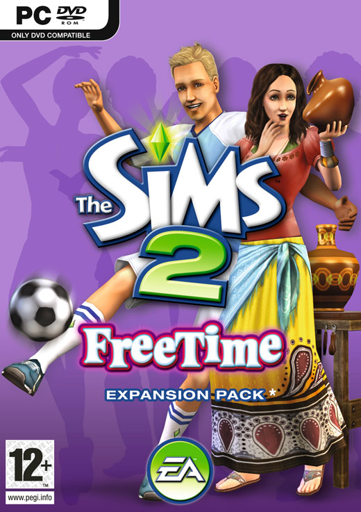 Caratula de Sims 2 : Free Time, The para PC