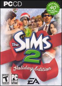 Caratula de Sims 2 Holiday Edition, The para PC