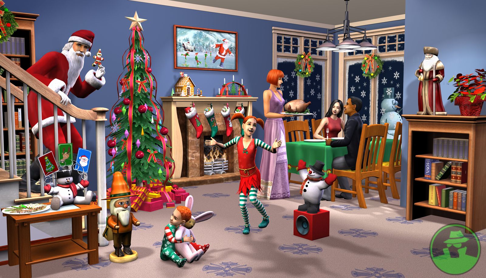 More Christmas, Winter Sims Holiday for Sims 3, Sims 4, Sims 5 etc