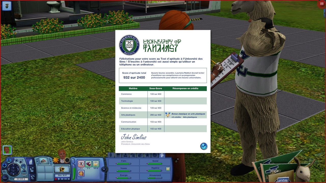 Pantallazo de Sims 3, Los: Movida en la Facultad para PC
