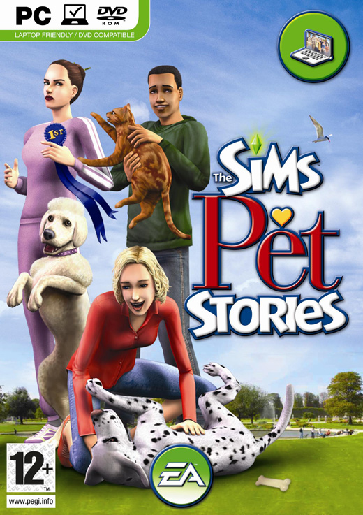 Caratula de Sims Pet Stories, The para PC