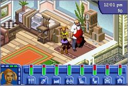 Pantallazo de Sims Toman la Calle, Los para Game Boy Advance
