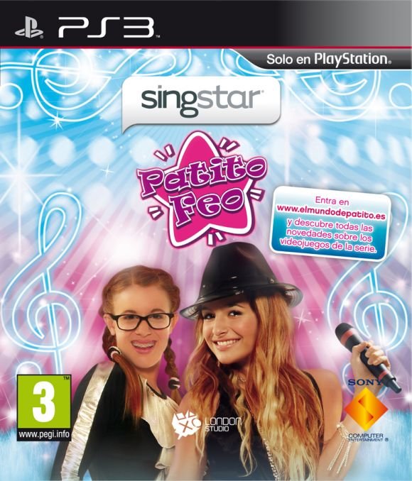 Caratula de SingStar: Patito Feo para PlayStation 3