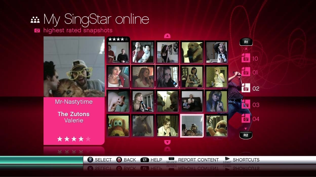 Pantallazo de SingStar: Vol. 2 para PlayStation 3