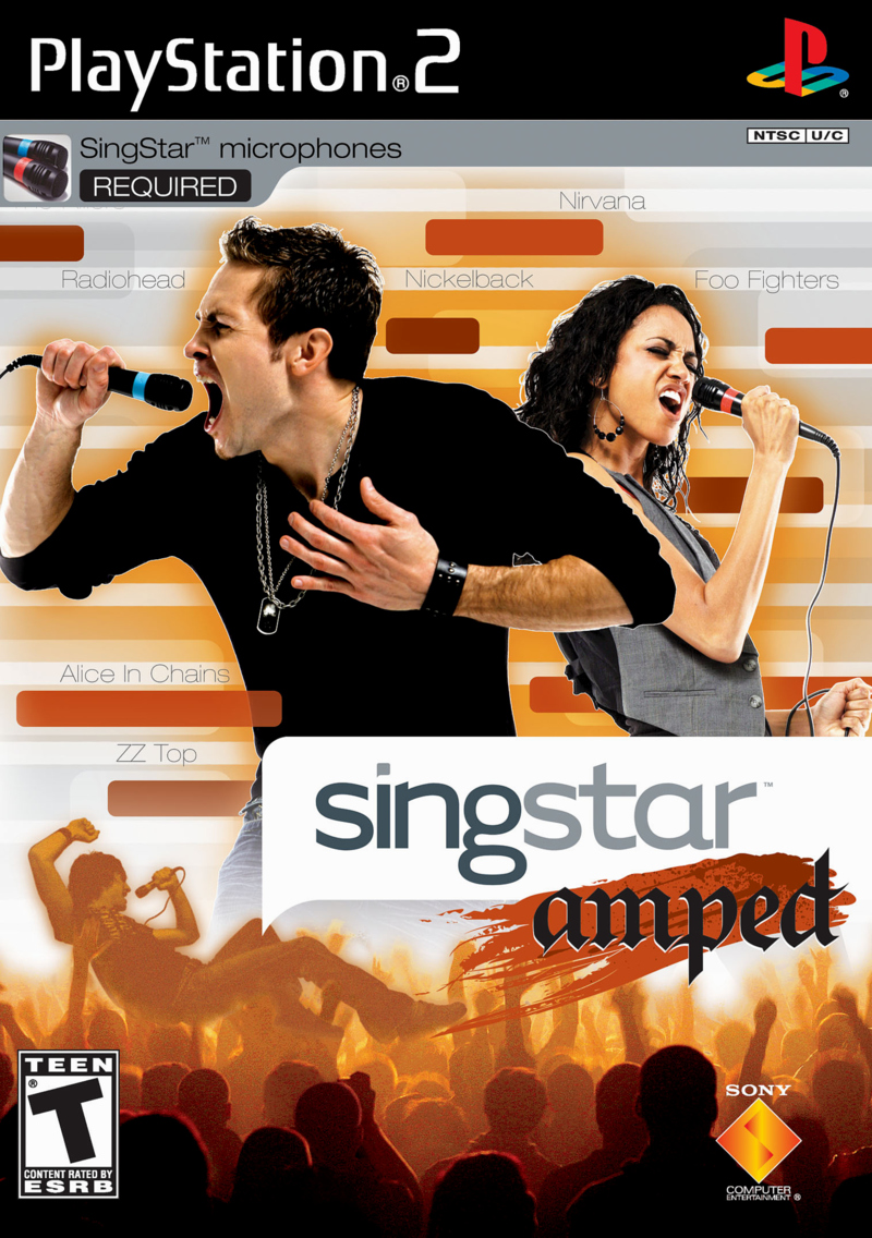 Pantallazo de SingStar Amped para PlayStation 2