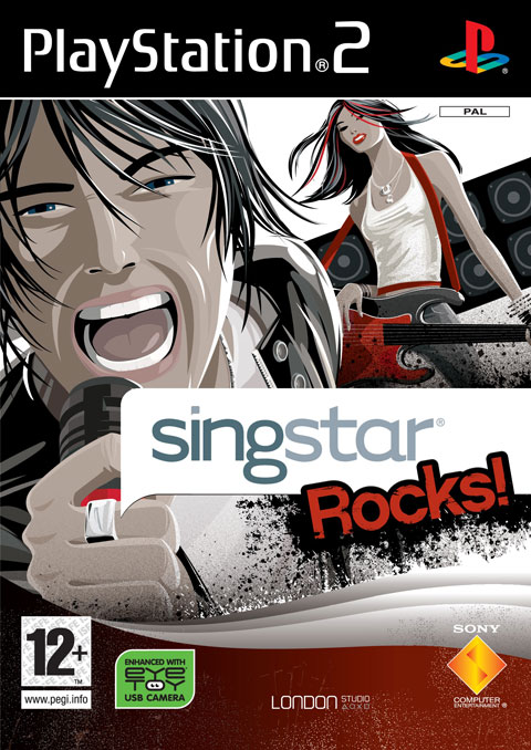 Caratula de SingStar Rocks! para PlayStation 2