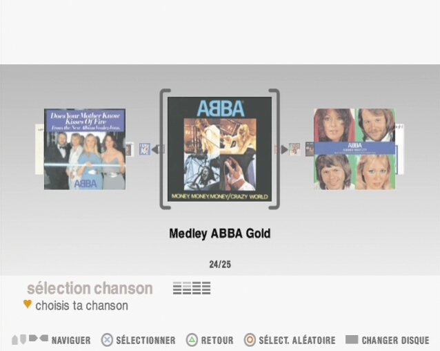 Pantallazo de Singstar ABBA para PlayStation 2