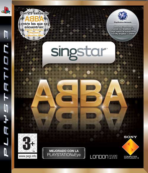 Caratula de Singstar ABBA para PlayStation 3