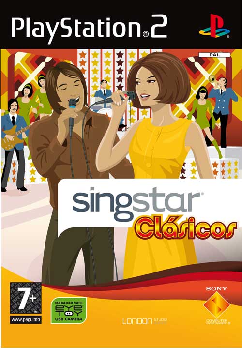 Caratula de Singstar Clásicos para PlayStation 2