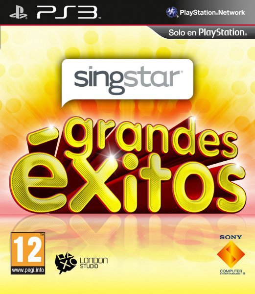 Caratula de Singstar Grandes Exitos para PlayStation 3