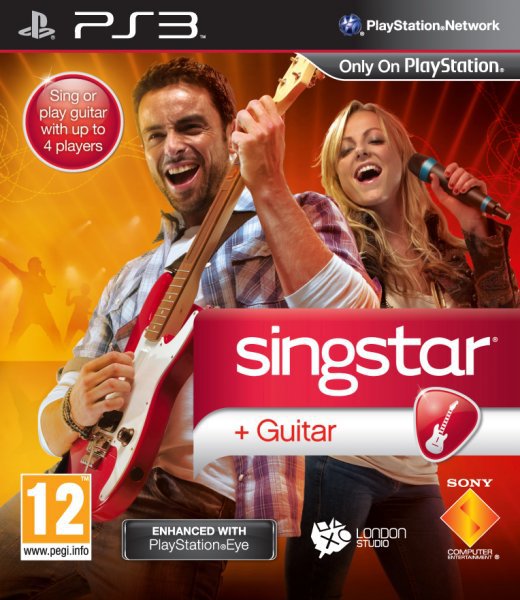 Caratula de Singstar Guitar Star para PlayStation 3