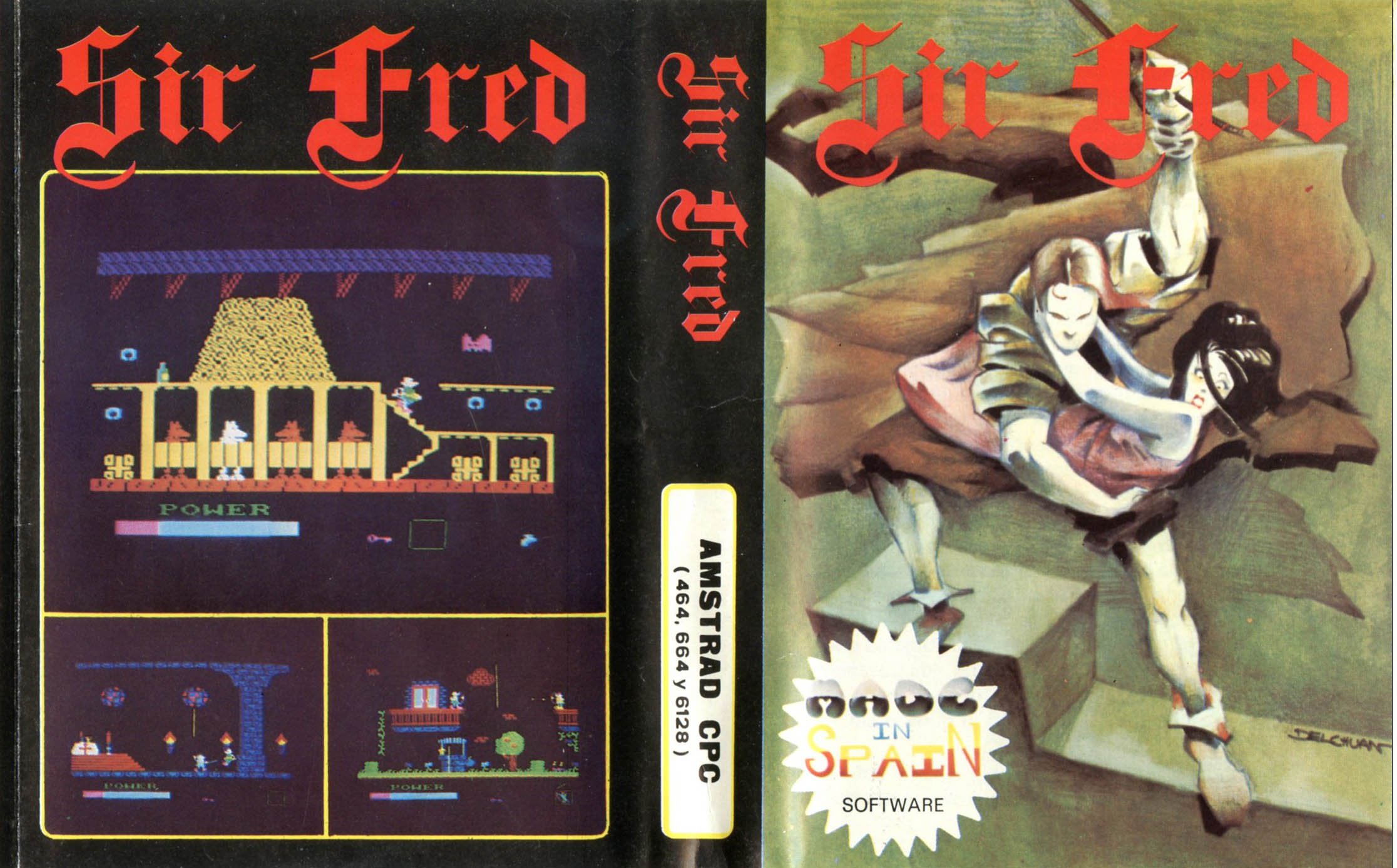 Caratula de Sir Fred para Amstrad CPC