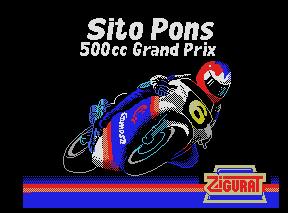 Pantallazo de Sito Pons 500 C.C. Grand Prix para MSX