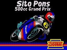 Pantallazo de Sito Pons 500cc Grand Prix para Spectrum