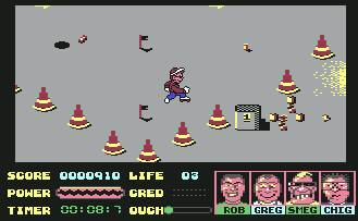 Pantallazo de Skate Crazy para Commodore 64