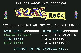 Pantallazo de Skate Rock para Commodore 64
