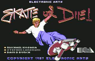 Pantallazo de Skate or Die (Disco 1) para Commodore 64
