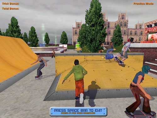 Pantallazo de Skateboard Park Tycoon: Back in the U.S.A. 2004 para PC