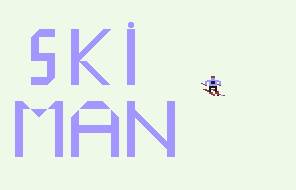 Pantallazo de Ski Man para Commodore 64
