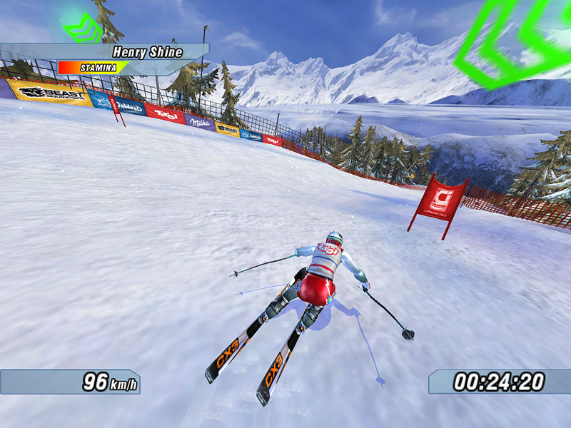 Pantallazo de Ski Racing 2005 para PlayStation 2