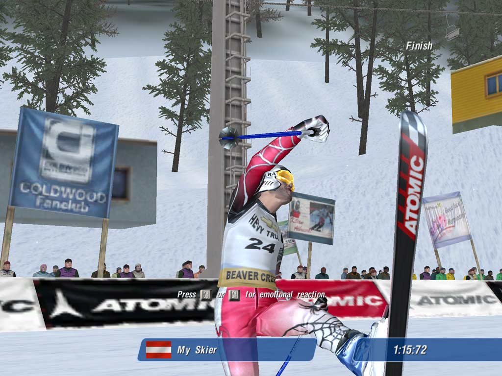 Pantallazo de Ski Racing 2006 para PC
