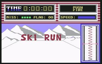Pantallazo de Ski Run para Commodore 64
