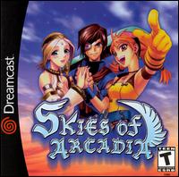 Caratula de Skies of Arcadia para Dreamcast