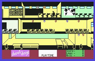 Pantallazo de Skool Daze para Commodore 64