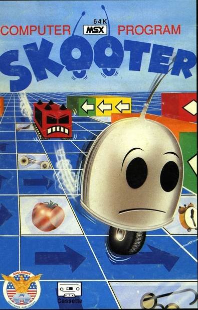 Caratula de Skooter para MSX