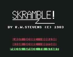 Pantallazo de Skramble! para Commodore 64