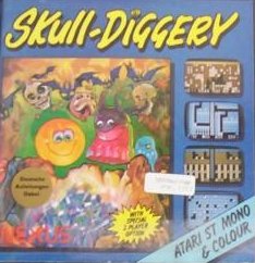 Caratula de Skull Diggery para Atari ST