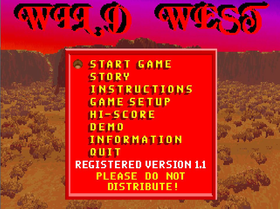 Pantallazo de Skunny In The Wild West para PC