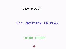 Pantallazo de Sky Diver para Commodore 64