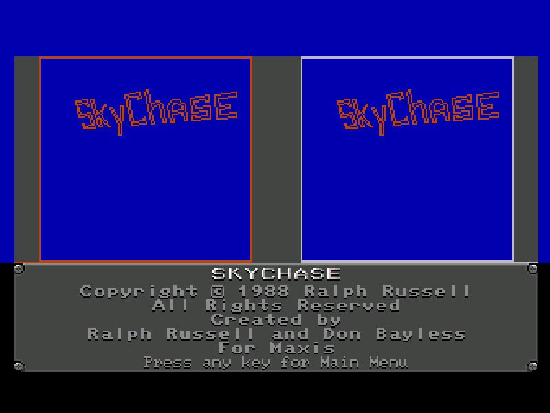 Pantallazo de SkyChase para Amiga