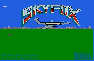 Pantallazo de Skyfox para Atari ST
