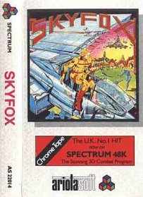 Caratula de Skyfox para Spectrum