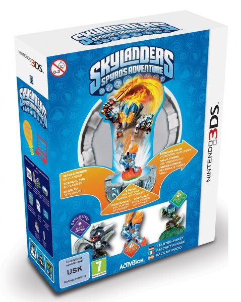 Caratula de Skylanders: Spyros Adventure Pack De Inicio para Nintendo 3DS