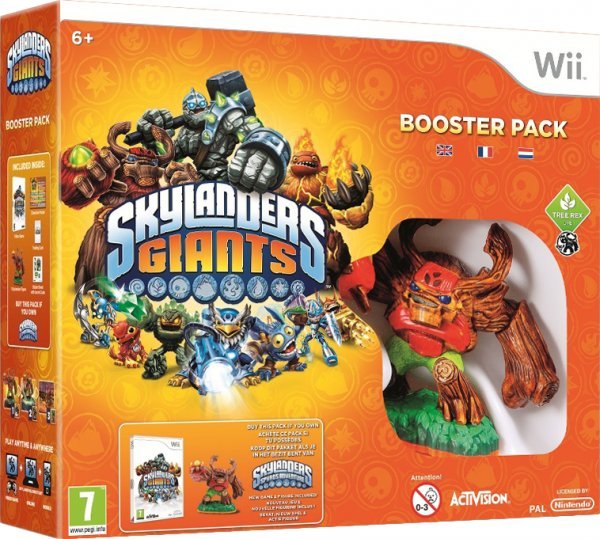 Caratula de Skylanders Giants Booster Pack Expansión para Wii