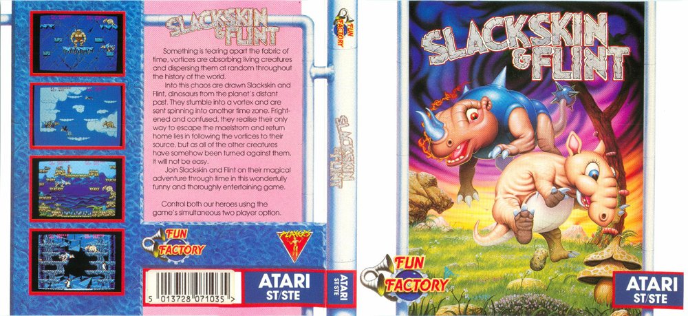 Caratula de Slackskin & Flint para Atari ST
